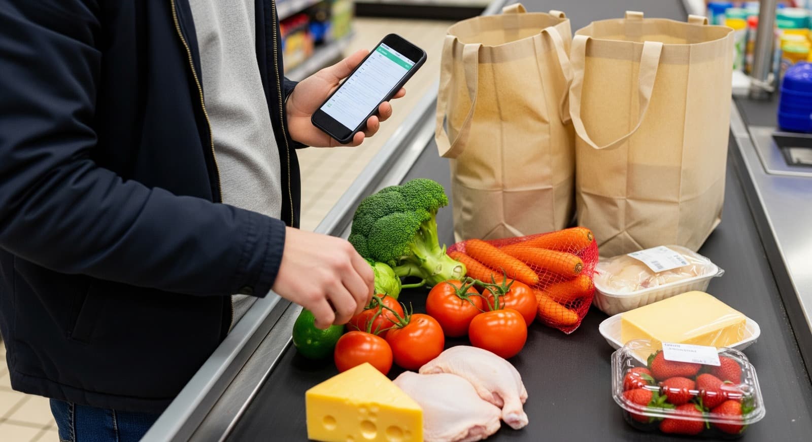 PlanToPlate weekly meal plan interface